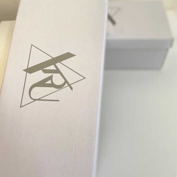 YRU F*€K you lavish demonia flat slip on suede black shoes size 9/39 - Picture 4 of 8